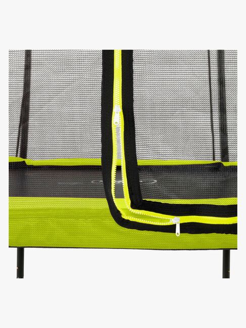 EXIT Silhouette Trampolin inkl. Sikkerhedsnet 214x305 cm, Grøn