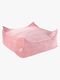 Wigiwama Kvadrat Puf, Pink Mousse