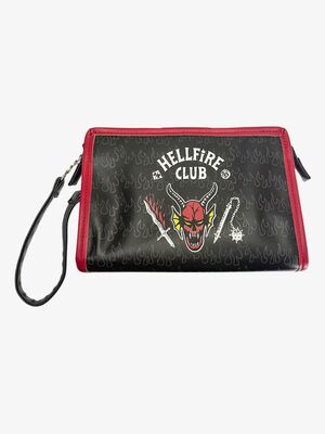 Stranger Things Hellfire Club Toilettaske, Sort