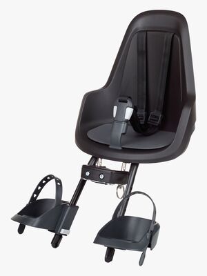 BoBike GO Mini Front Mount Cykelstol, Urban Black