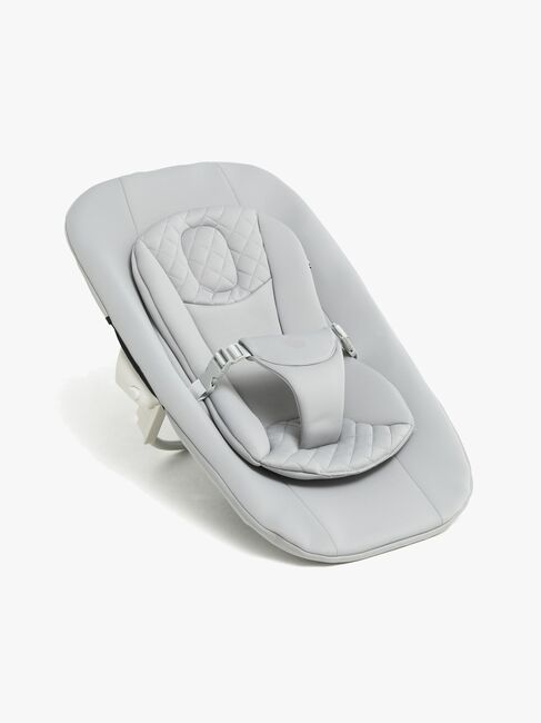 Beemoo CARE Harmony Højstol inkl. Sæt til Nyfødte, White/Wood