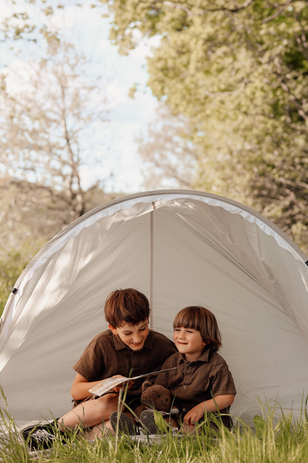 Vanilla Copenhagen Pop-Up UV-Telt Family, Oyster Grey