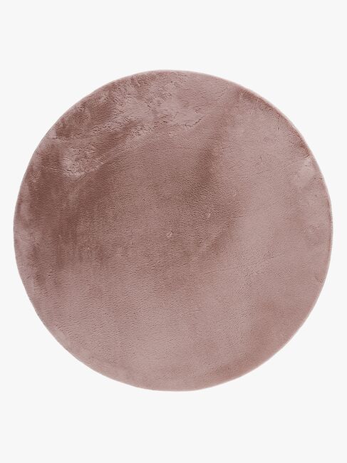 KMCarpets Dream Rund Gulvtæppe 200, Pink
