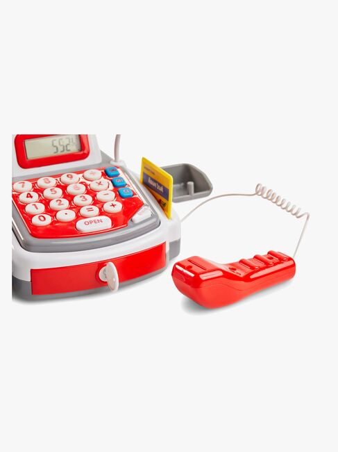 Cloudberry Castle Kasseapparat, Rødt/Hvidt