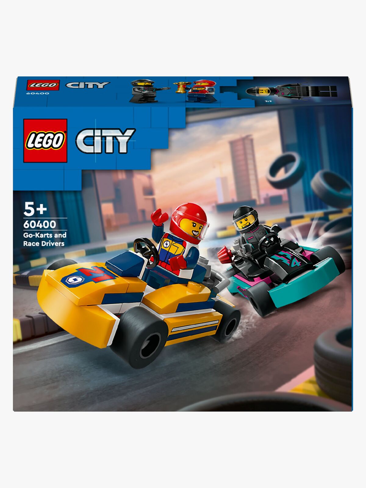 LEGO City 60400 Gokarts og racerkørere