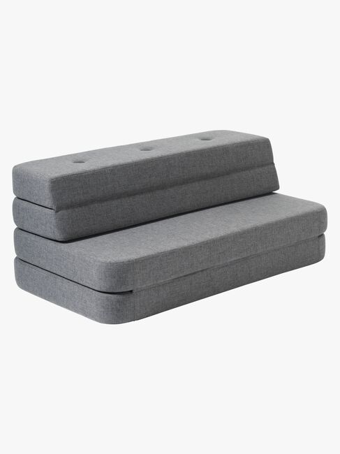 by KlipKlap 3 Fold Sofa, Mørkegrå