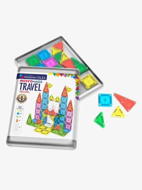 MAGNA-TILES MicroMAGS Deluxe Reses Byggesæt 55 Dele