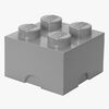LEGO Opbevaringskasse 4, Design Collection, Grey