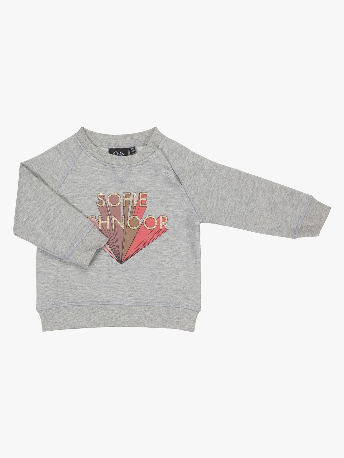 Petit by Sofie Schnoor Trøje, Grey Melange