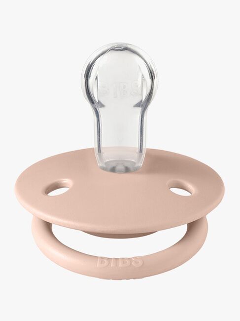 BIBS Sut De Lux 2-pak Silicone, Woodchuck/Blush
