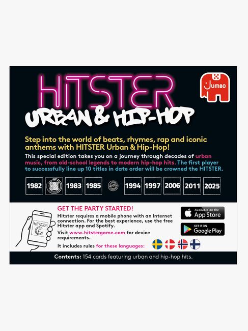 Hitster Partyspil Urban & Hip-Hop