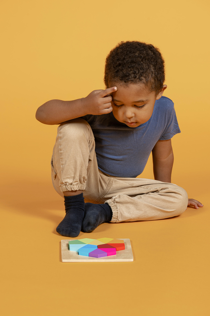 Jabadabado Leg- og Lær-kasse Farver