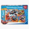 Ravensburger Puslespil Hot Wheels 3x49 Brikker