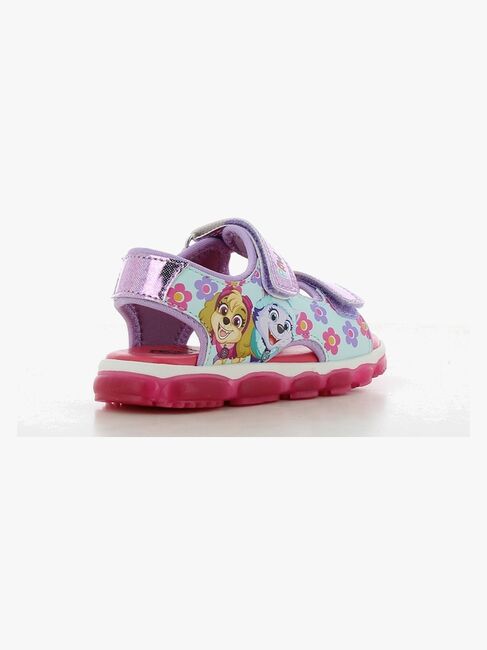 Paw Patrol Blinkende Sandaler, Lilac/Fuchsia