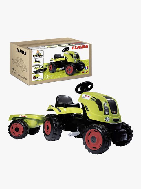 Smoby Claas Farmer Traktor m. Lad XL