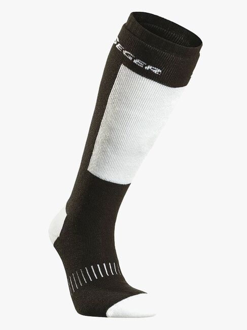 Seger Alpin Skistrømper, Black/White