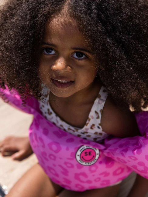 Swim Essentials Svømmebælte, Pink Leopard