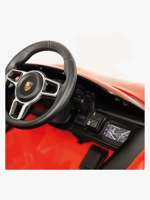 Porsche Taycan Elbil 12V, Rød