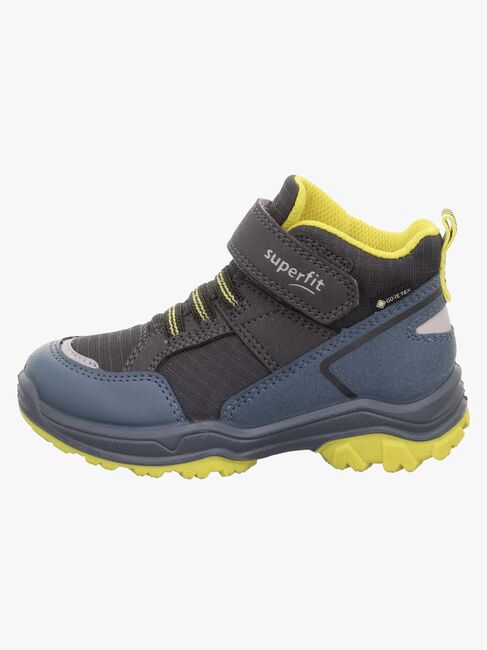 Superfit Jupiter Mid GTX Sneakers, Blue/Yellow