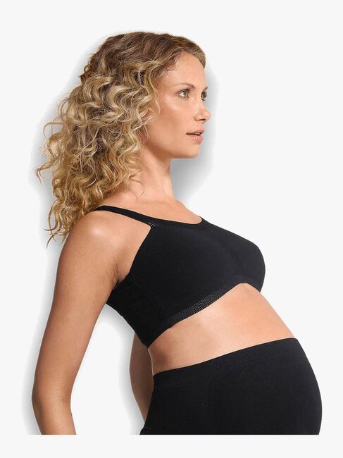 Carriwell Vente- & Amme-BH, Comfort, Sort