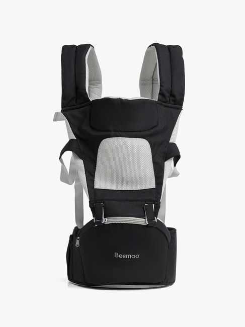 Beemoo CARE Carry Comfort Air 4-in-1 Bæresele & Hoftesæde, Black