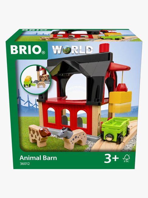 BRIO World 36012 Dyrestald