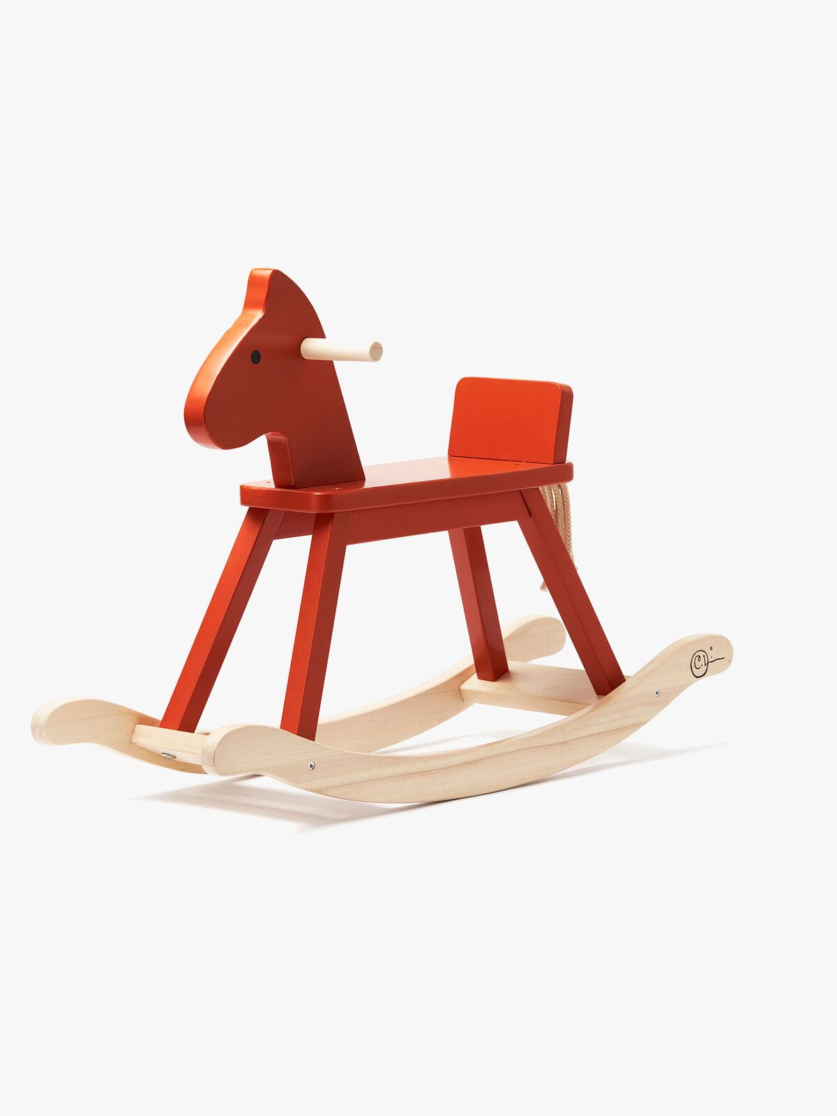 Kids Concept Gyngehest Carl Larsson, Rødorange