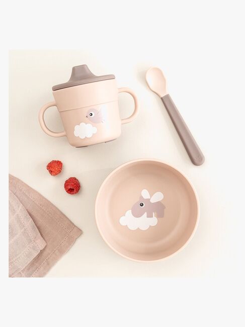 Done By Deer Foodie Madsæt Happy Clouds, Powder