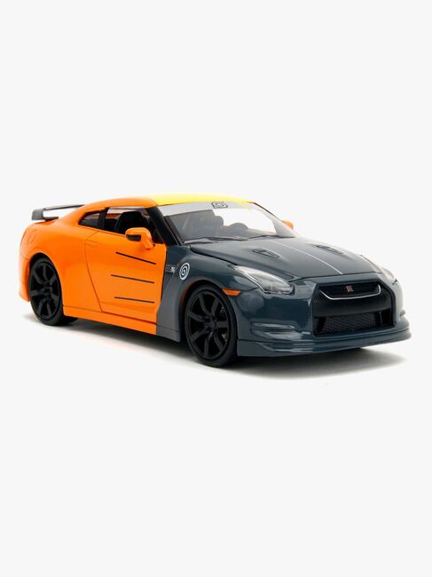 Jada Toys Nissan GT-R 2009 Bil med Naruto Figur