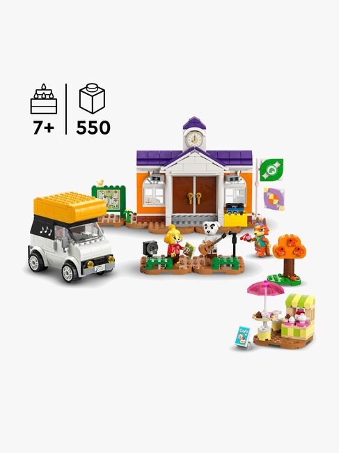 LEGO Animal Crossing 77052 K.K.'s koncert på bytorvet