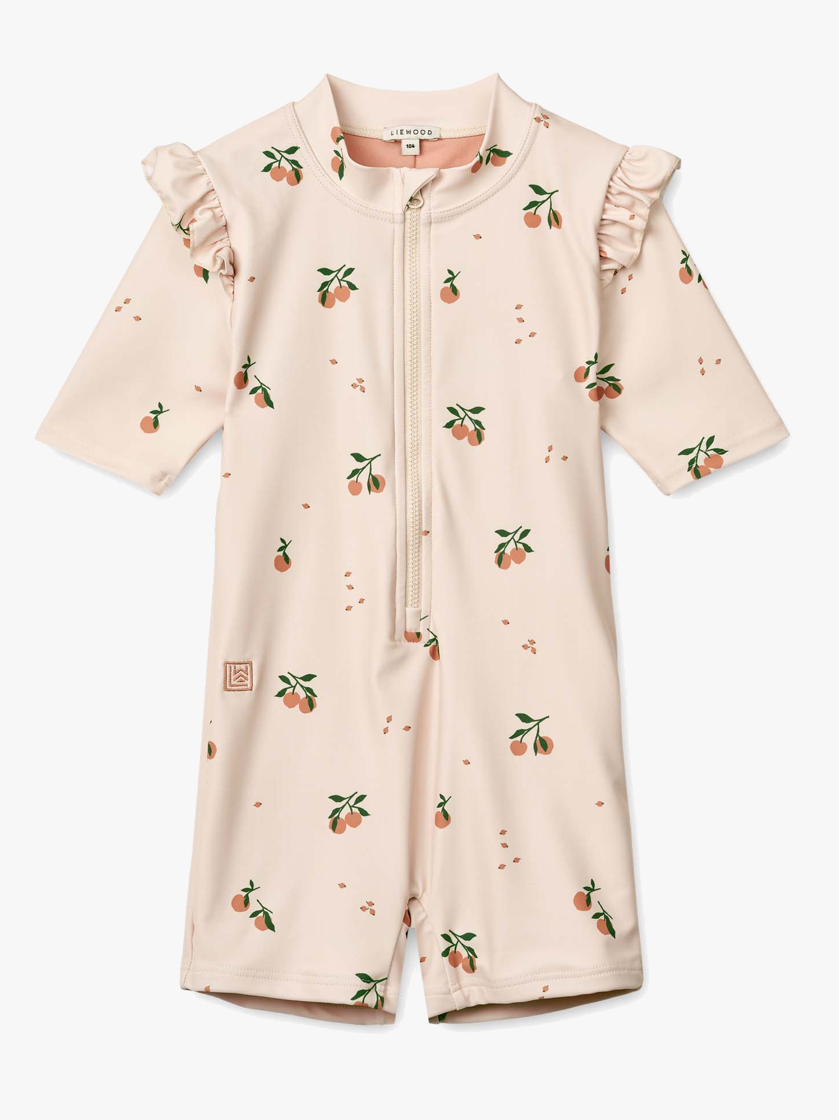 LIEWOOD Amel UV-Dragt, Peach/Sea shell, 92