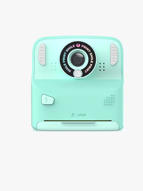 MOB Pixiprint Polaroidkamera med Spil, Turkis