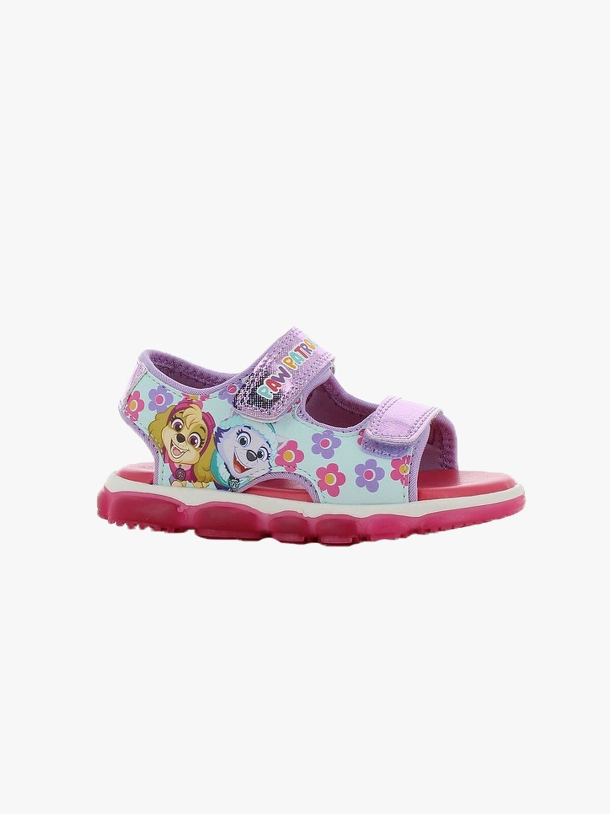 Paw Patrol Blinkende Sandaler, Lilac/Fuchsia