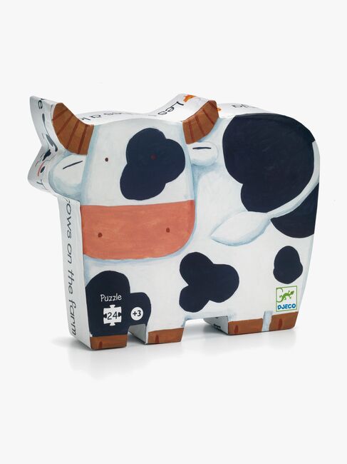 Djeco Puslespil Køer På Gården 24 Brikker