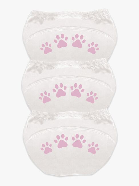 My Carry Potty Kat Pottetræningsbukser 3-pak, Hvid