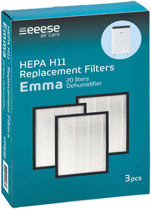 eeese HEPA Filtre Emma 12L 3-Pak
