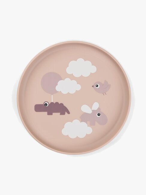 Done By Deer Foodie Tallerken Happy Clouds, Pink