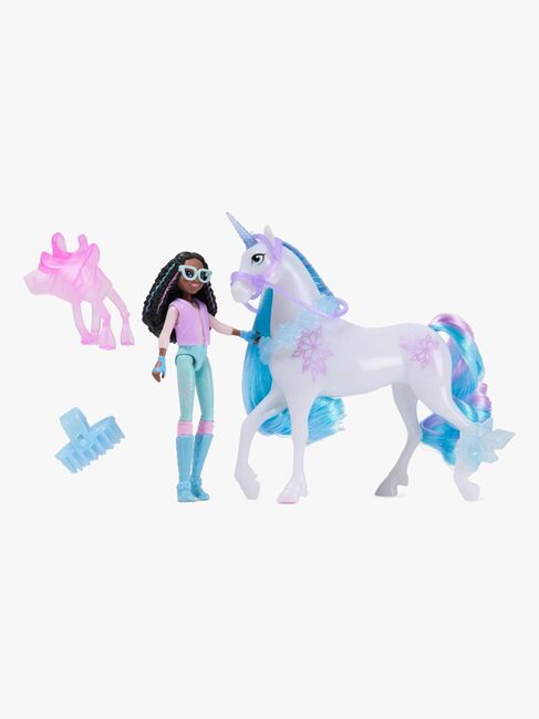 Unicorn Academy Dukke & Enhjørning V2 Layla & Glacier