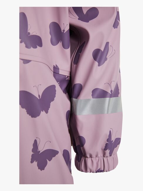 Petite Chérie Atelier Ally Foret Regndragt, Butterfly Dawn Pink