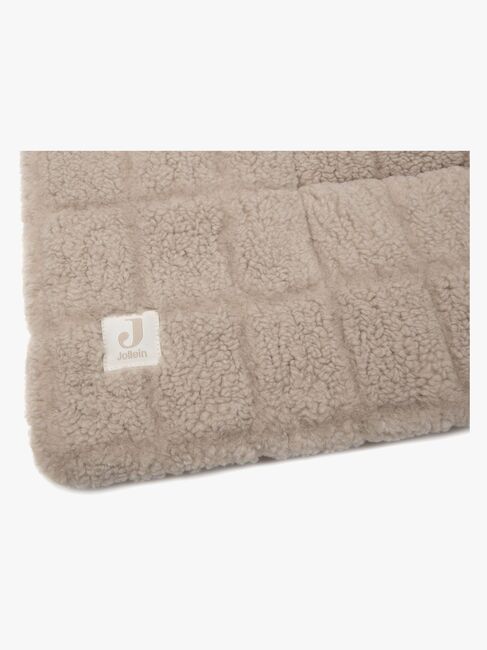 Jollein Playpen Legetæppe Teddy, Warm Sand