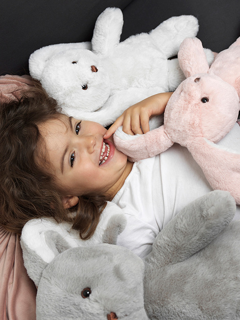 Teddykompaniet Bamse Maja Lille 27 cm, Lyserød 2183317_2891-1115_3b.jpg