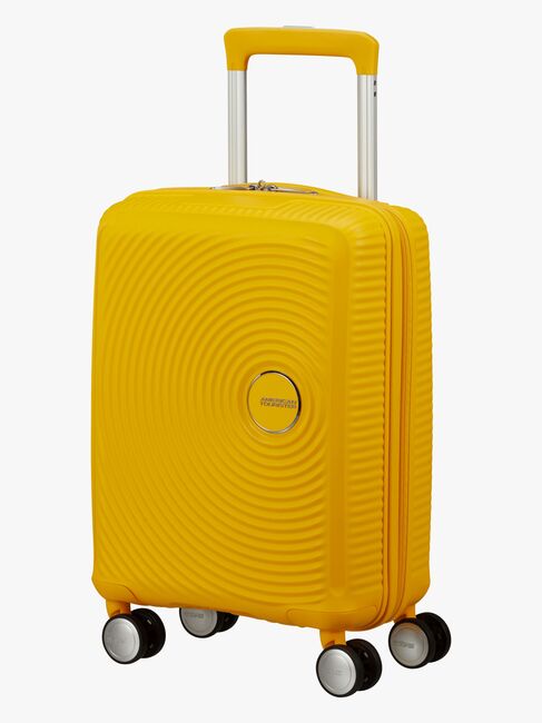 American Tourister Soundbox Mini Kuffert 22L, Golden Yellow