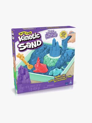 Kinetic Sand Legesæt Sandkasse Blå