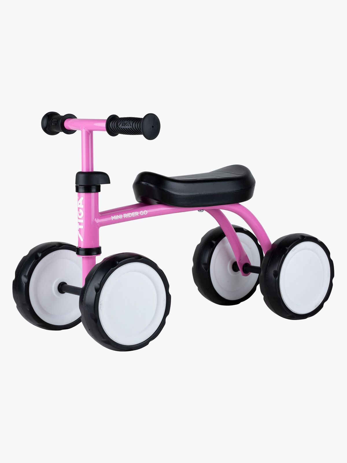 STIGA Mini Rider Go Firehjulet, Lyserød
