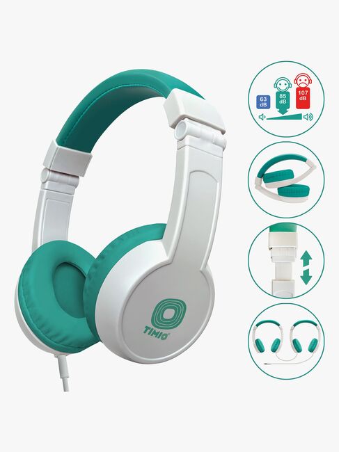 TIMIO Høretelefoner Sammenklappelig