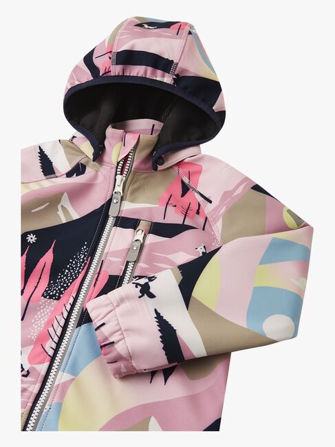 Reima Vantti Softshelljakke, Grey Pink
