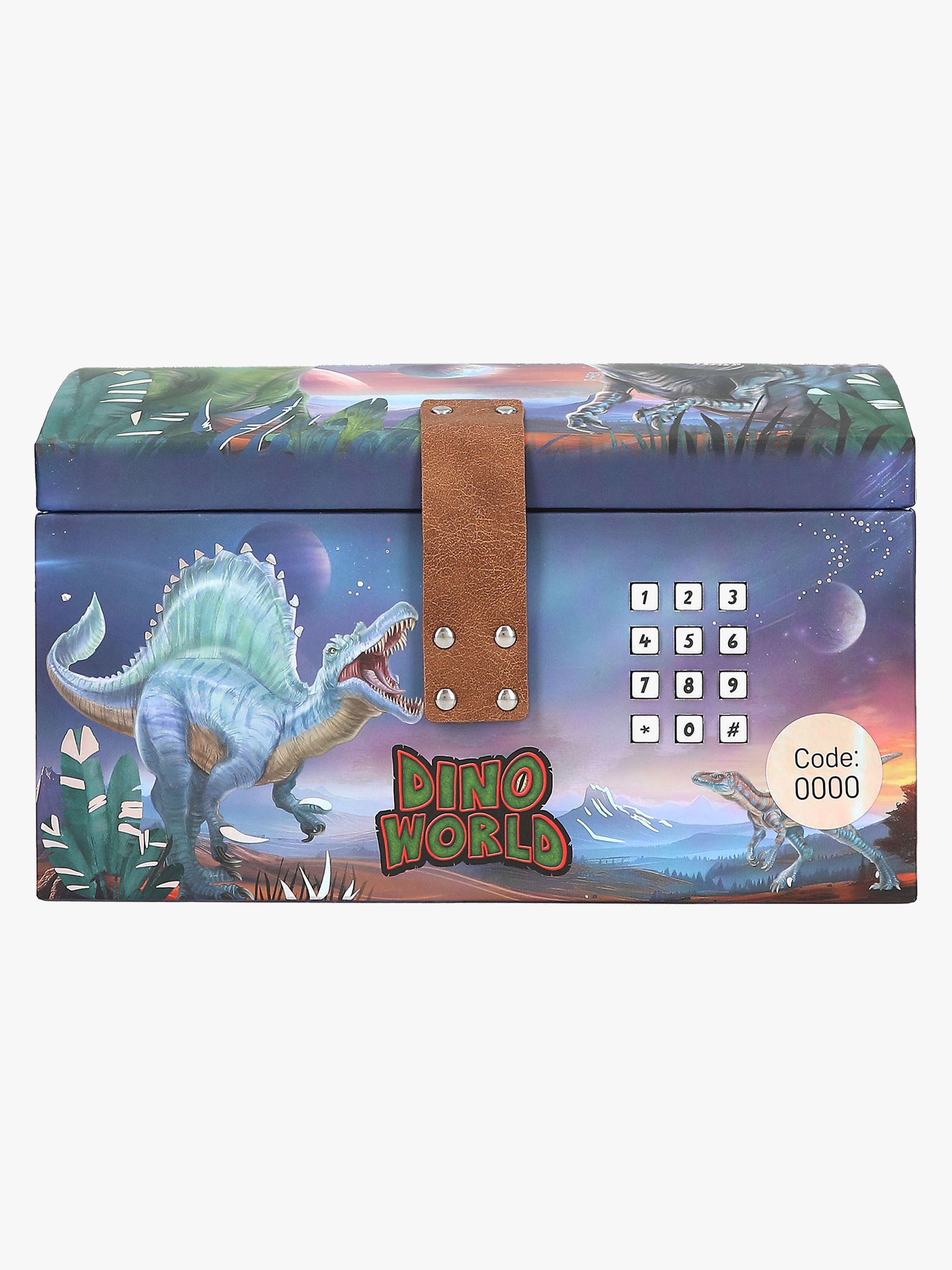 Dino World Skattekiste med Kode &  Musik