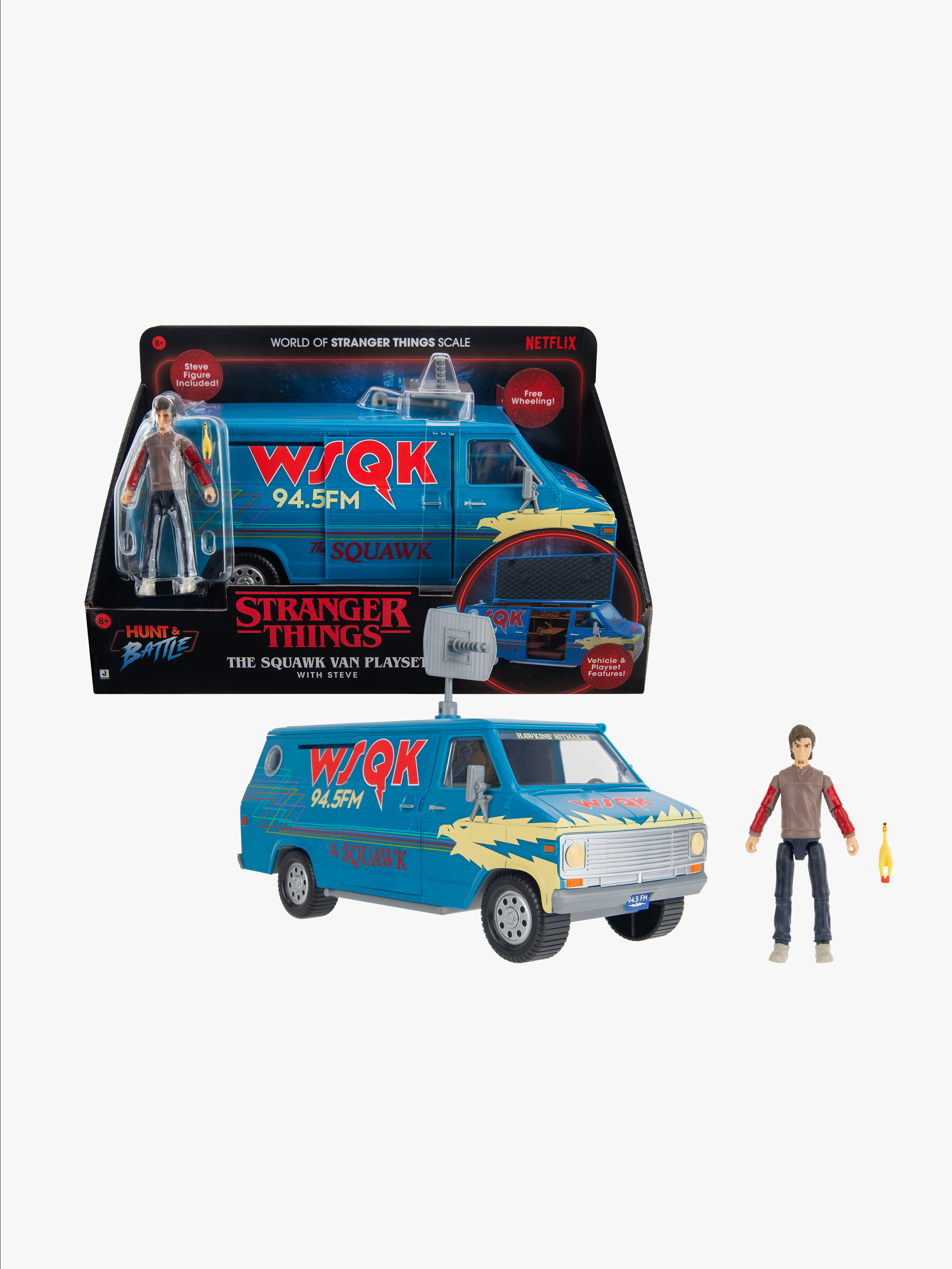 Stranger Things Figursæt Wsqk Van &  Steve