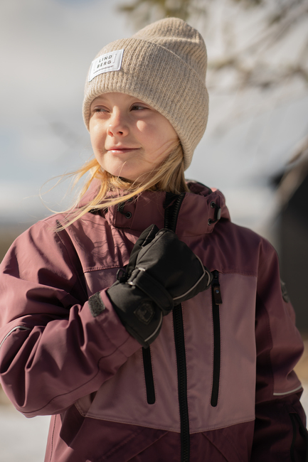 Lindberg Alpine Vinterjakke, Dry Rose/Plum