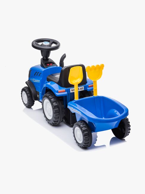 New Holland Gåbil med Trailer, Blå